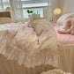Vintage Blossom Lace Bedding Set