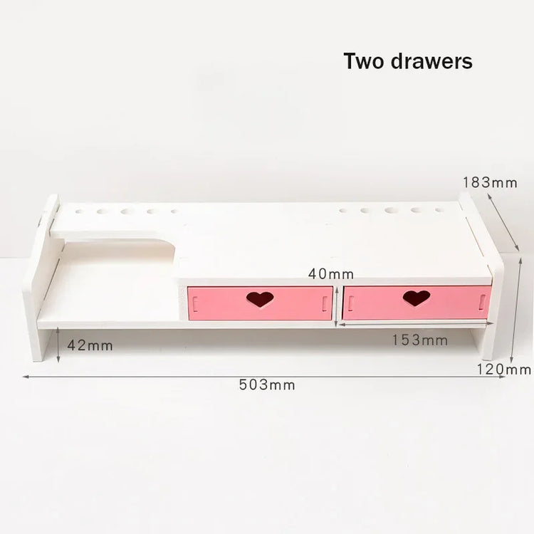 Soft Girl Pink Storage Shelf